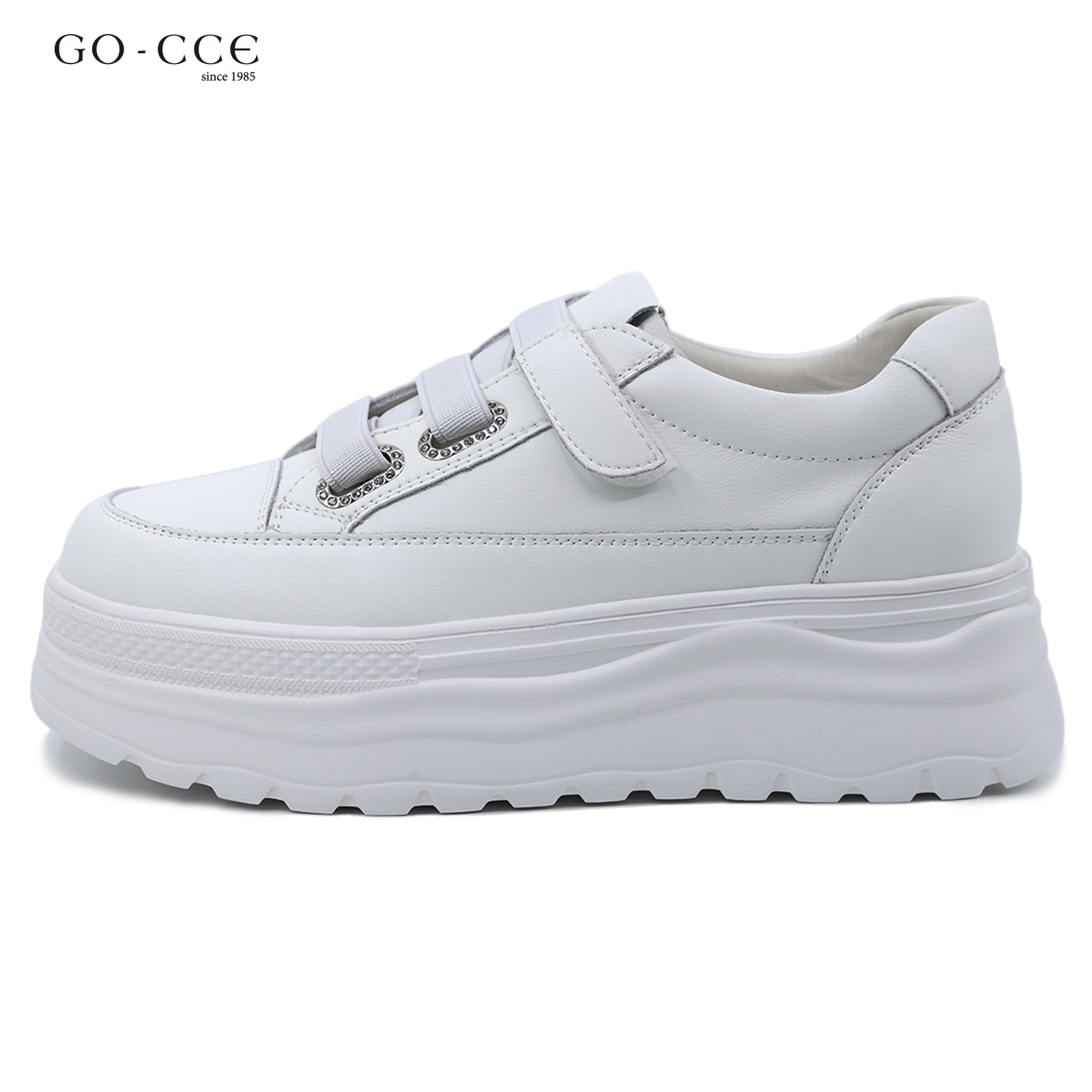 여성 벨크로 스니커즈 OZP54S049 2 color 5cm