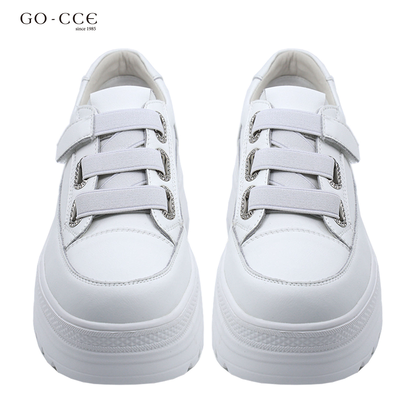 여성 벨크로 스니커즈 OZP54S049 2 color 5cm