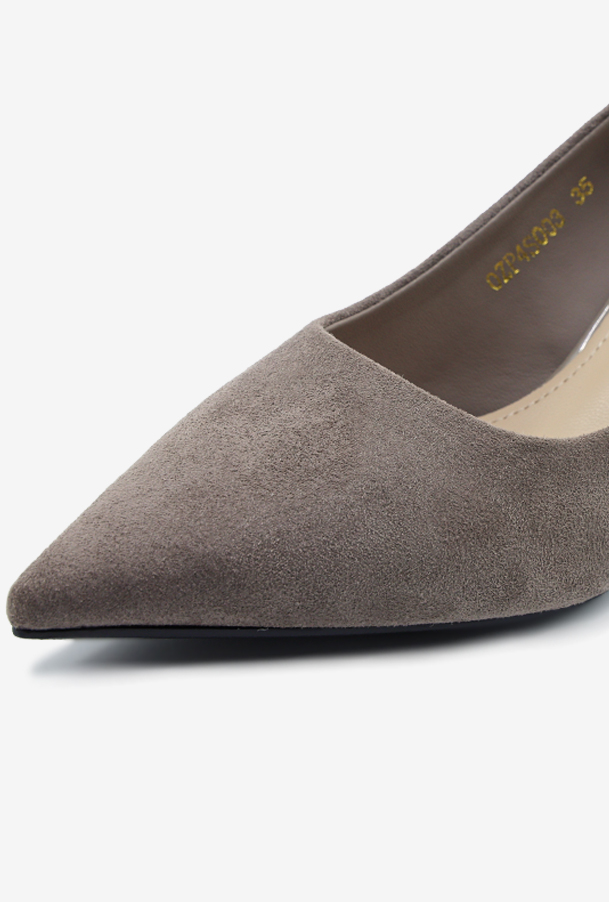 여성 세무 펌프스 OZP4S003 2color 7.5cm