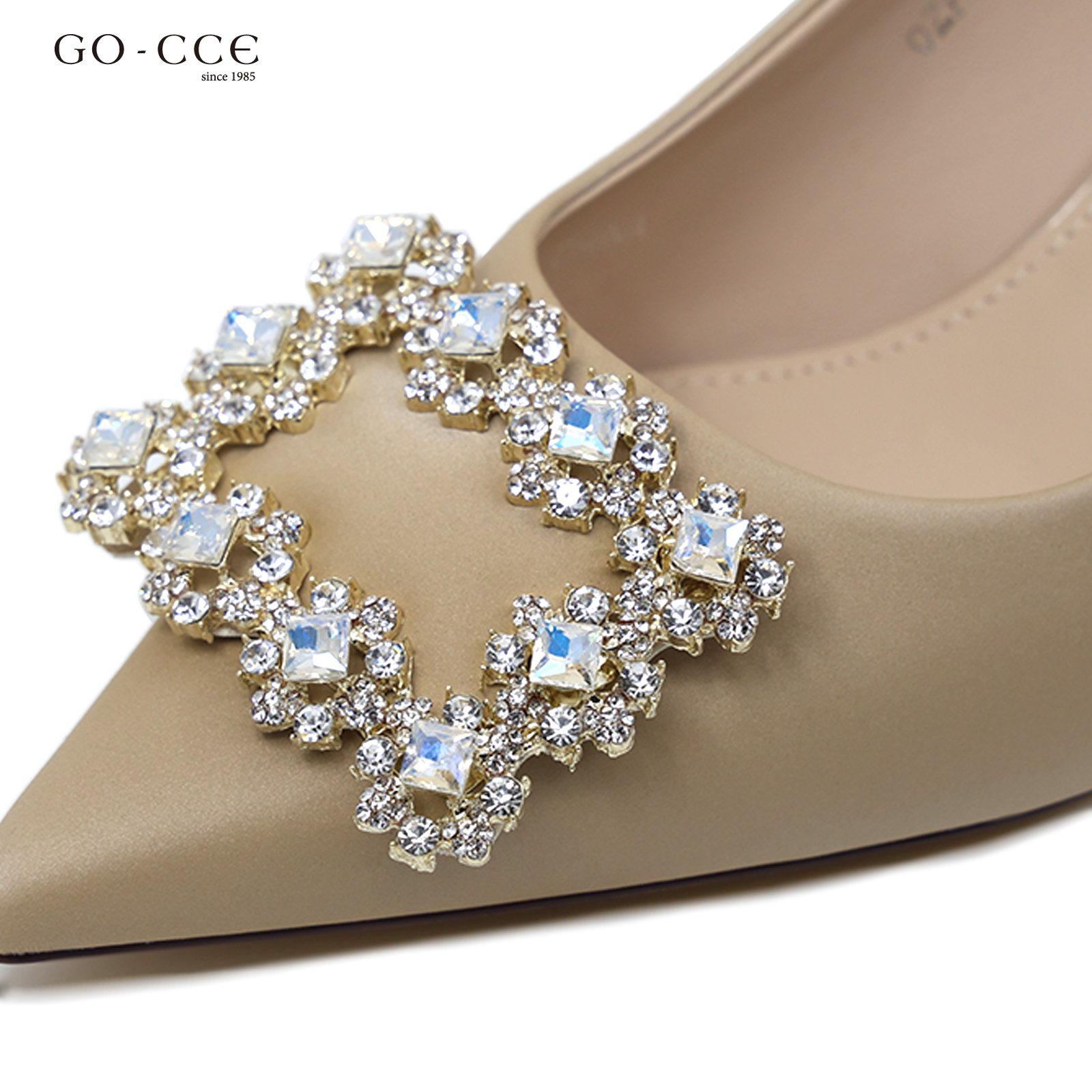 여성 보석장식 펌프스 OZP4S023 2 color 7cm