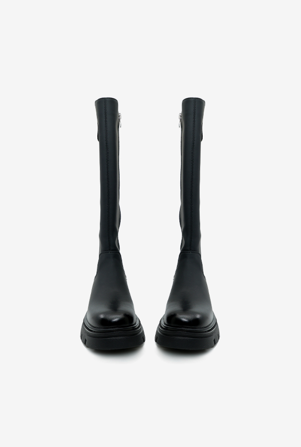 여성 롱부츠 OZL4F059 블랙 5cm