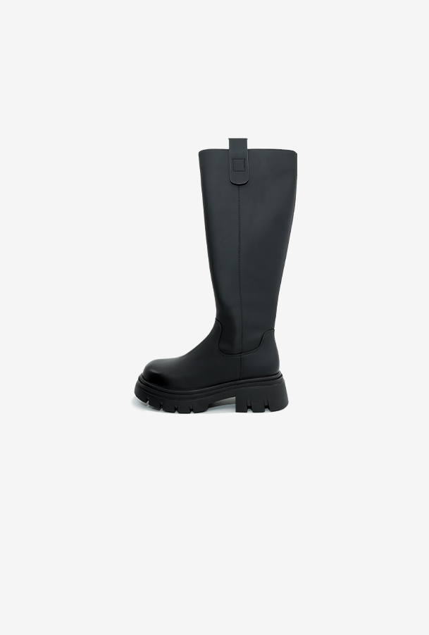 여성 롱부츠 OZL4F059 블랙 5cm