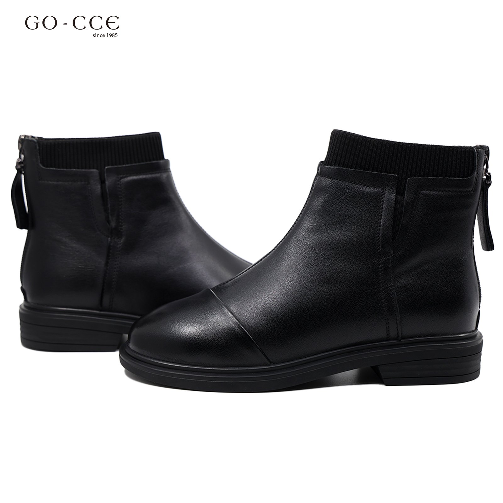 여성 앵클부츠 OZA3F044 블랙 3cm