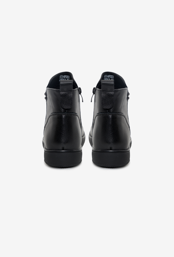 여성 앵클부츠 OZA4F053 블랙 3cm