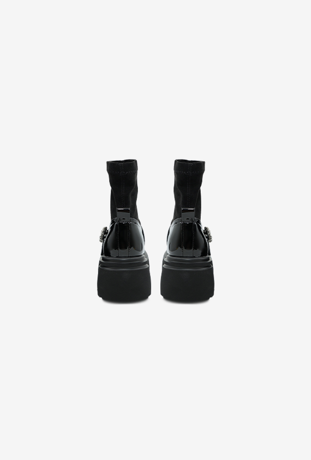 여성 앵클부츠 OZA4F055 2 color 6.5cm
