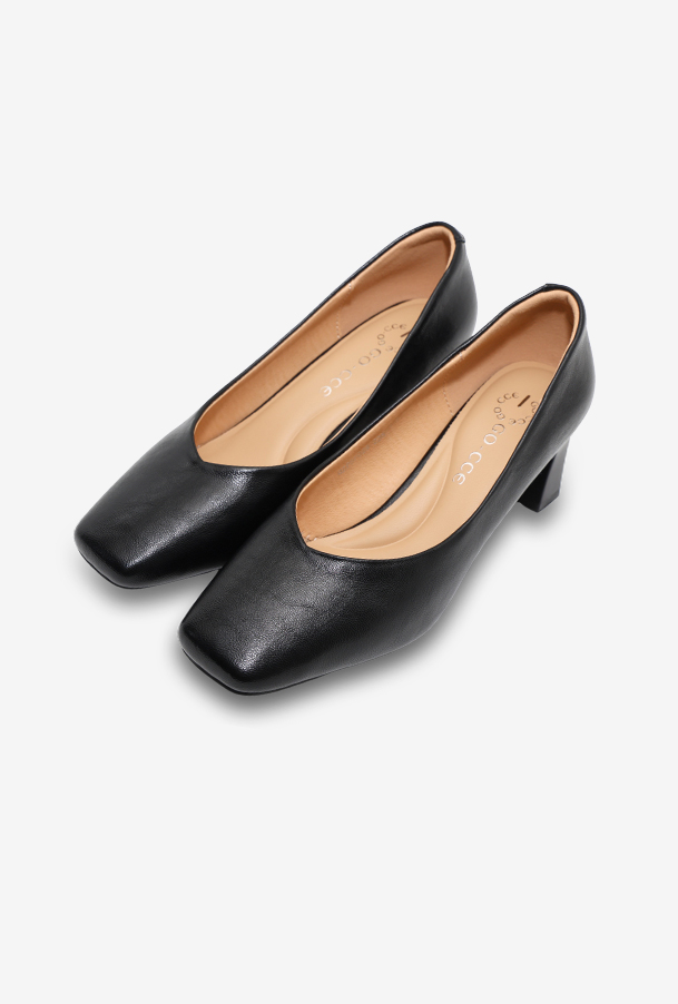 여성 펌프스 OZP5F029 블랙 6cm