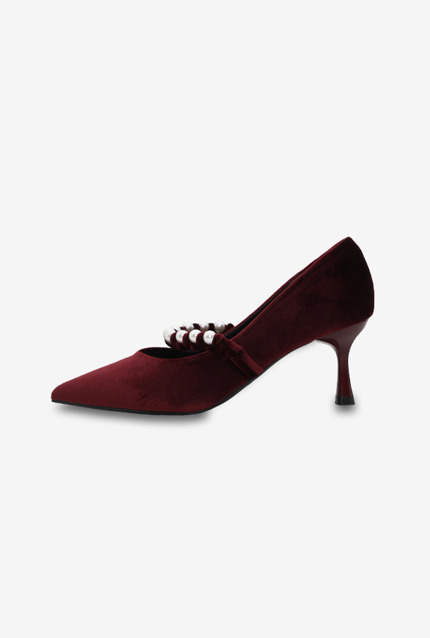 여성 펌프스 OZP5F016 블랙 6.5cm