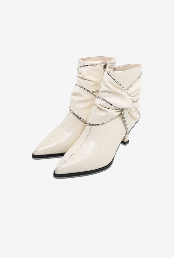 여성 앵클부츠 OZA5F062 2 color 7.5cm