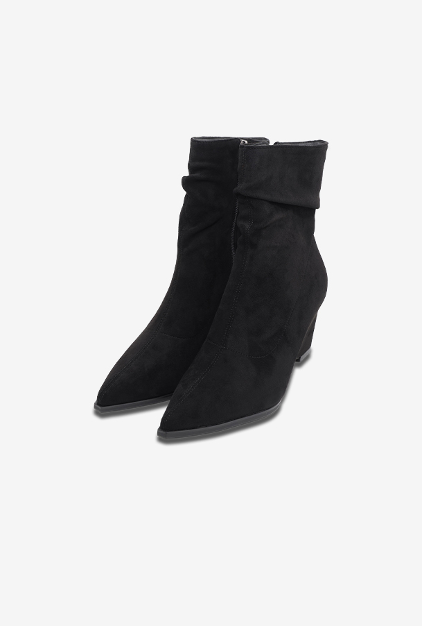 여성 앵클부츠 OZA5F063 블랙 7.5cm