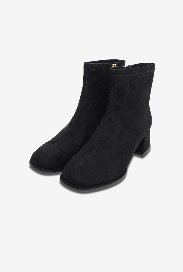 여성 앵클부츠 OZA5F059 블랙 5cm