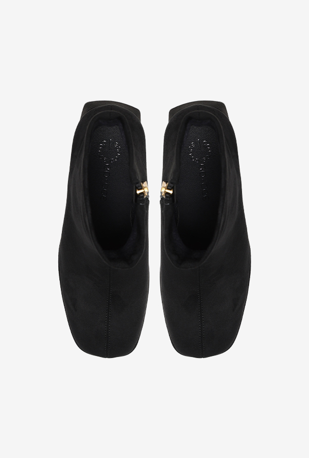 여성 앵클부츠 OZA5F059 블랙 5cm