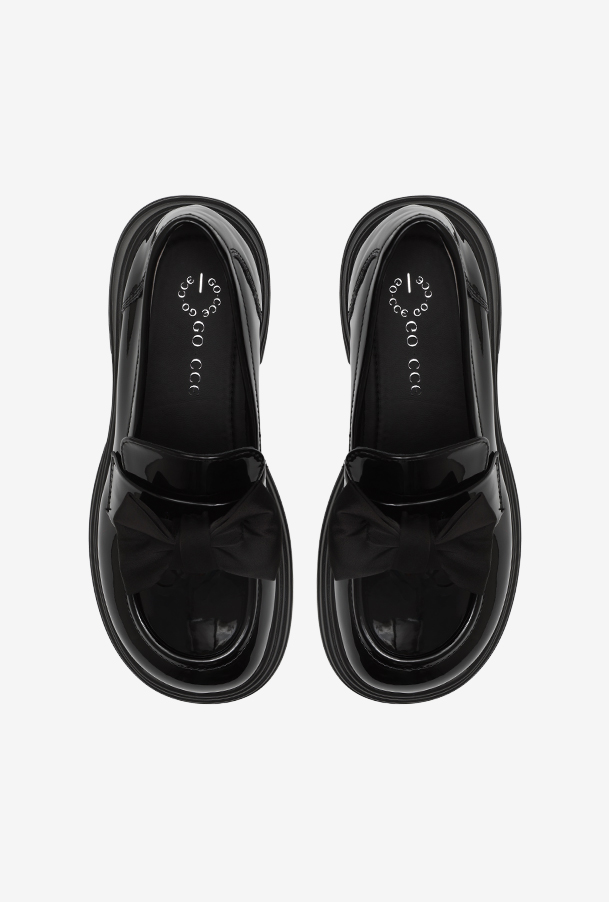 여성 장식 로퍼 OZP5F005 블랙 4.5cm