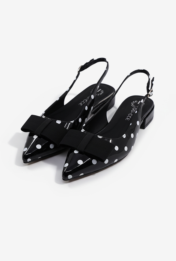 여성 플랫 슬링백 OZO6S025 2 color 2.5cm